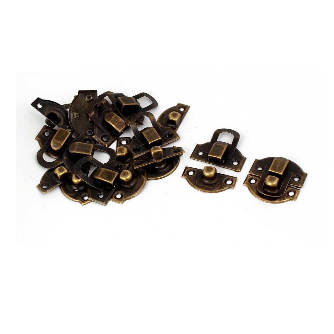 Padlock Gold - 10pcs Small Antique Metal Lock Hook Wooden Jewelry