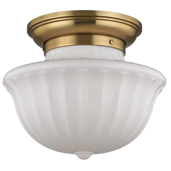 Hudson Valley Lighting Dutchess 2 Light 15" Wide Semi-Flush Ceiling