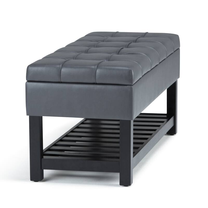 Modern Storage Ottoman Bench for Living Room