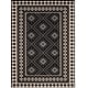 preview thumbnail 52 of 79, SAFAVIEH Veranda Eyvor Indoor/ Outdoor Waterproof Patio Backyard Rug 10' x 14' - Black/Creme