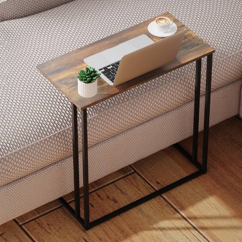 C Shaped End Table