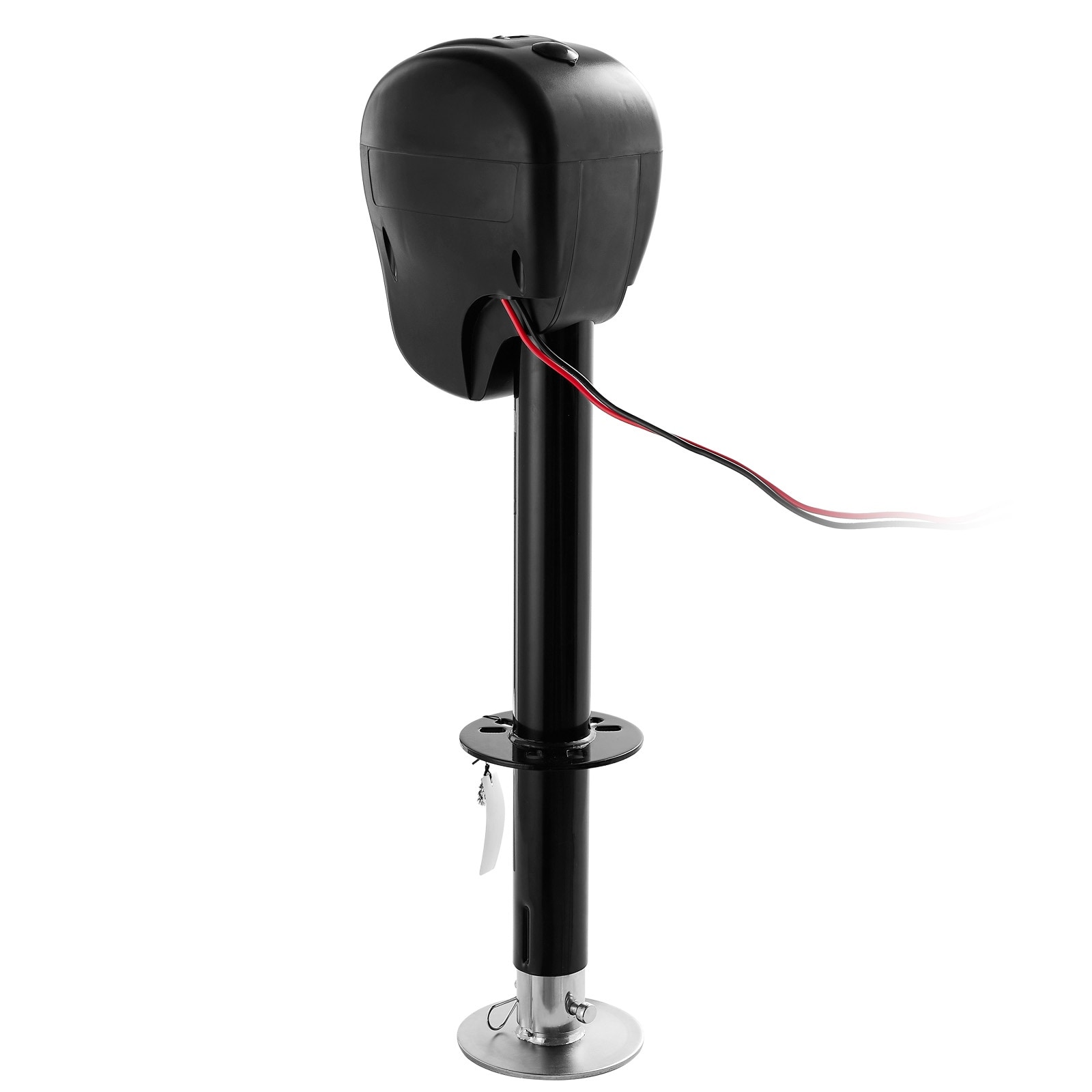 UIMOSO Electric Trailer Jack, Heavy Duty RV Electric Power Tongue Jack Crank Handle & Weatherproof Jack Cover, for Trailers
