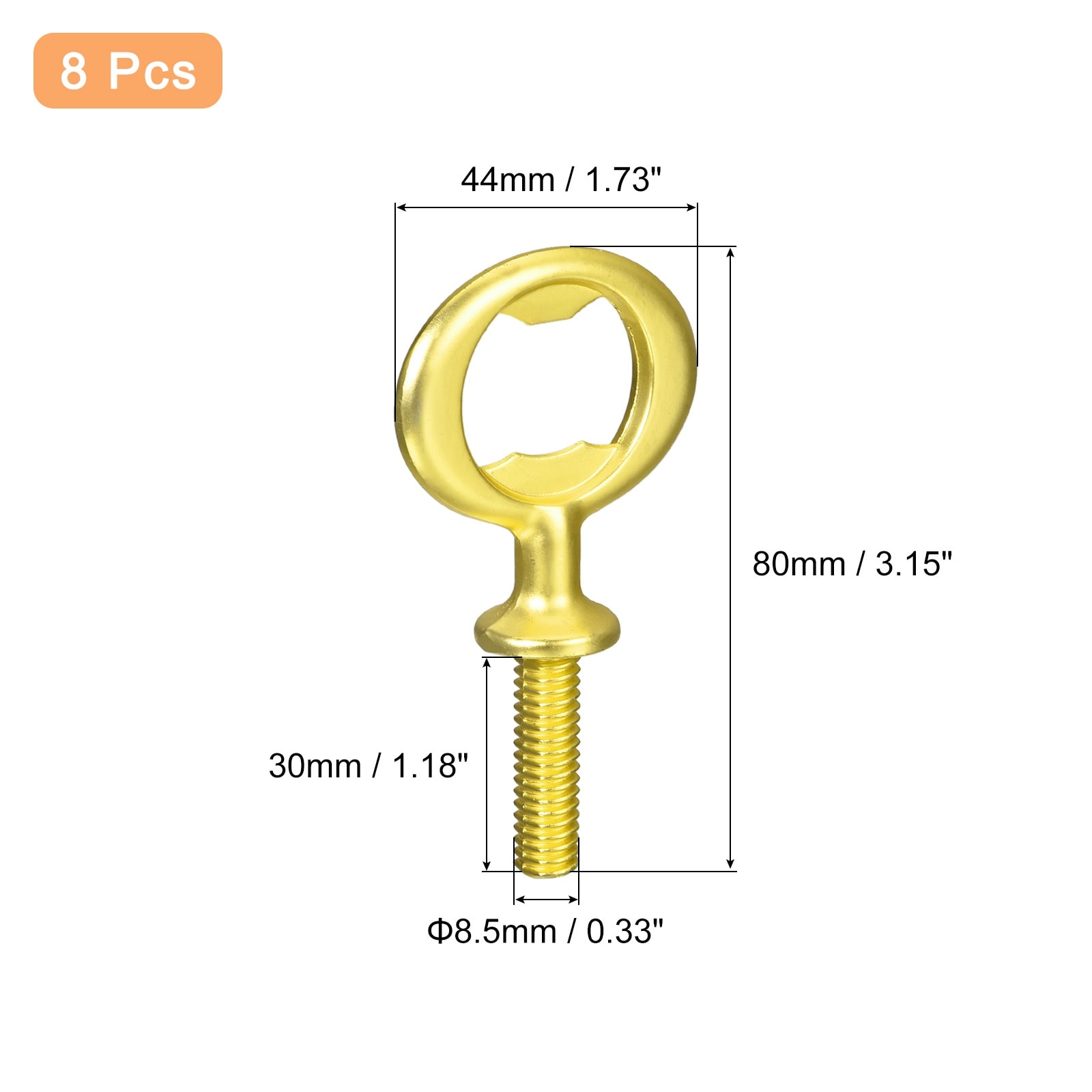 Bottle Opener, Zinc Alloy Threaded Hardware for DIY Craft