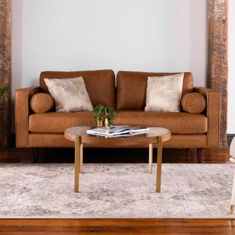 Contemporary Daisy Collection Area Rug