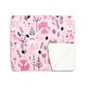 preview thumbnail 5 of 4, Printed Minky Plush Baby Blanket - N/A Pink