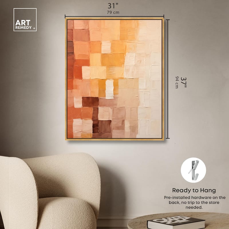 Umber Undertones Canvas by Art Remedy