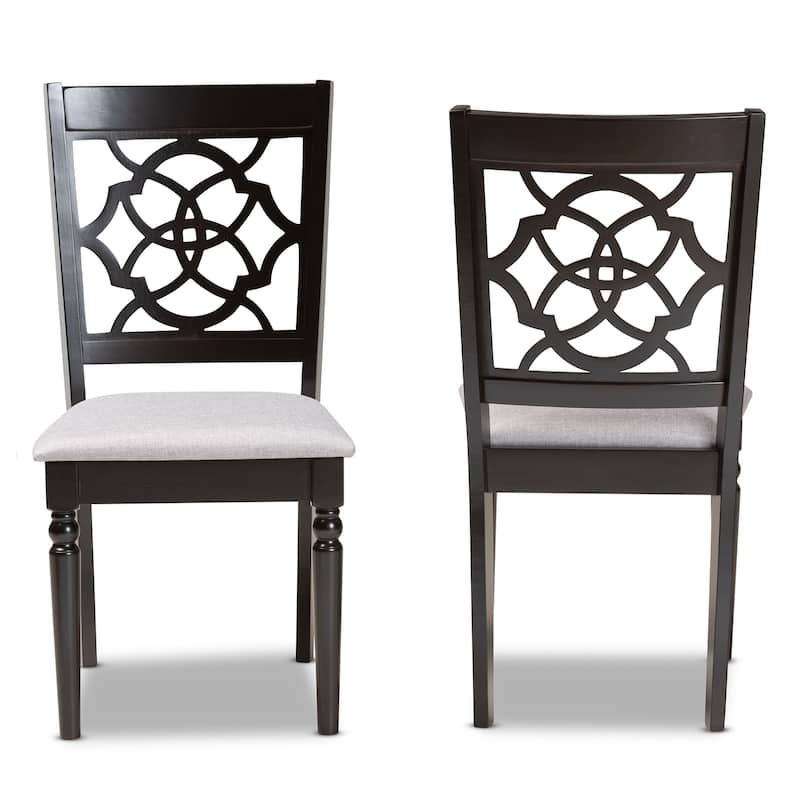 Renaud Modern and Contemporary 2-PC Dining Chair Set