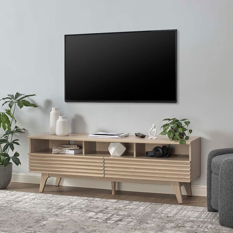 Render 60" TV Stand - Oak