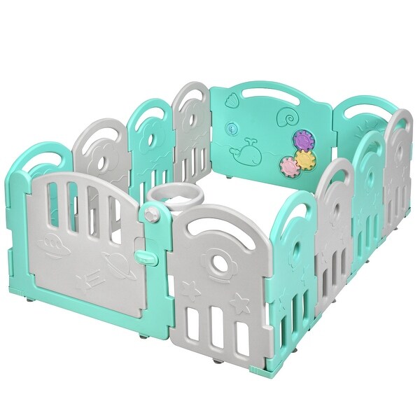 12 panel playpen
