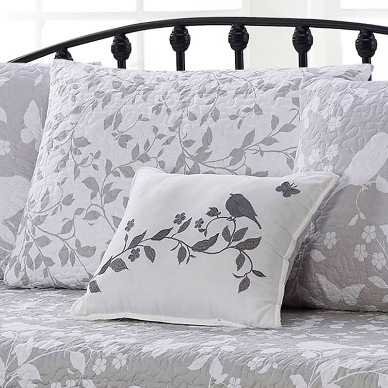 Serenta 6 Piece Cotton Blend Daybed Bedspread Coverlet Set - 75" x 39"
