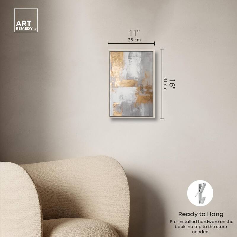 Woven Reminiscence IV Canvas by Art Remedy