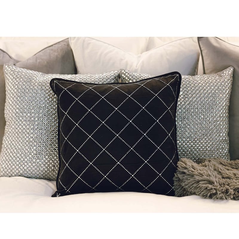 Sparkles Home Atlas Rhinestone Pillow