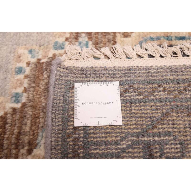 ECARPETGALLERY Hand-knotted Jules Serapi Light Grey Wool Rug - 7'10 x 9'11