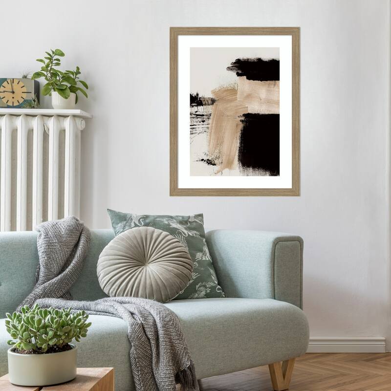 Path by Dan Hobday Wood Framed Wall Art Print