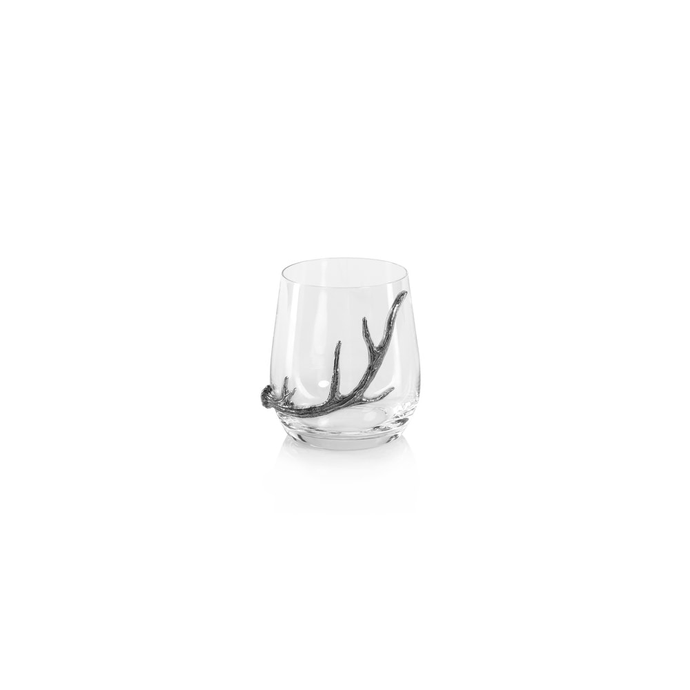 https://ak1.ostkcdn.com/images/products/is/images/direct/68351cf3d49e2193db3e49f27b05e83ce1acec2b/Malachi-Stemless-Glasses-with-Pewter-Antler%2C-Set-of-2.jpg
