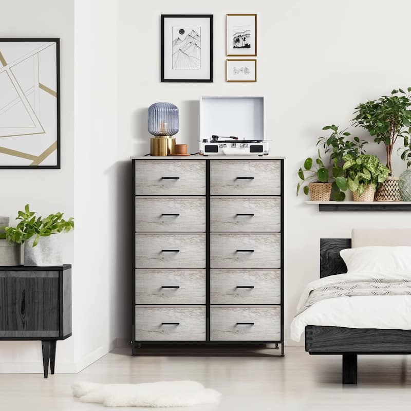 Dressers for Bedroom with 10 Drawers, Chest of Drawers for Bedroom