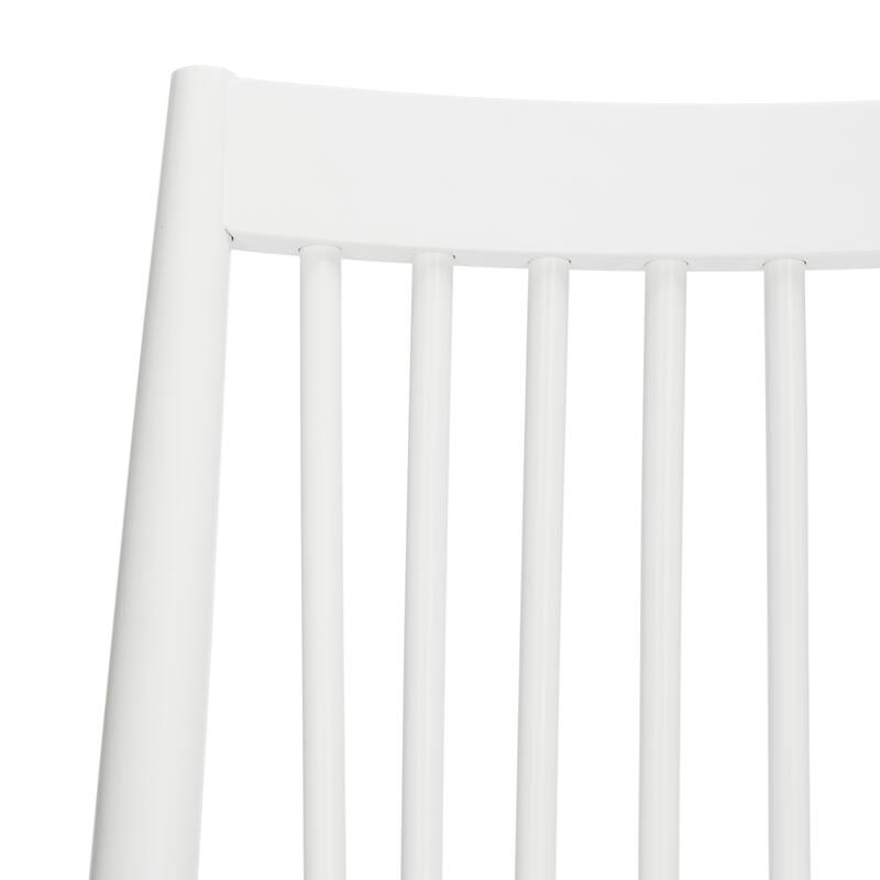 SAFAVIEH Orelia 19 Inch Black Spindle Dining Chair (Set of 2) - 21Wx22Dx34H