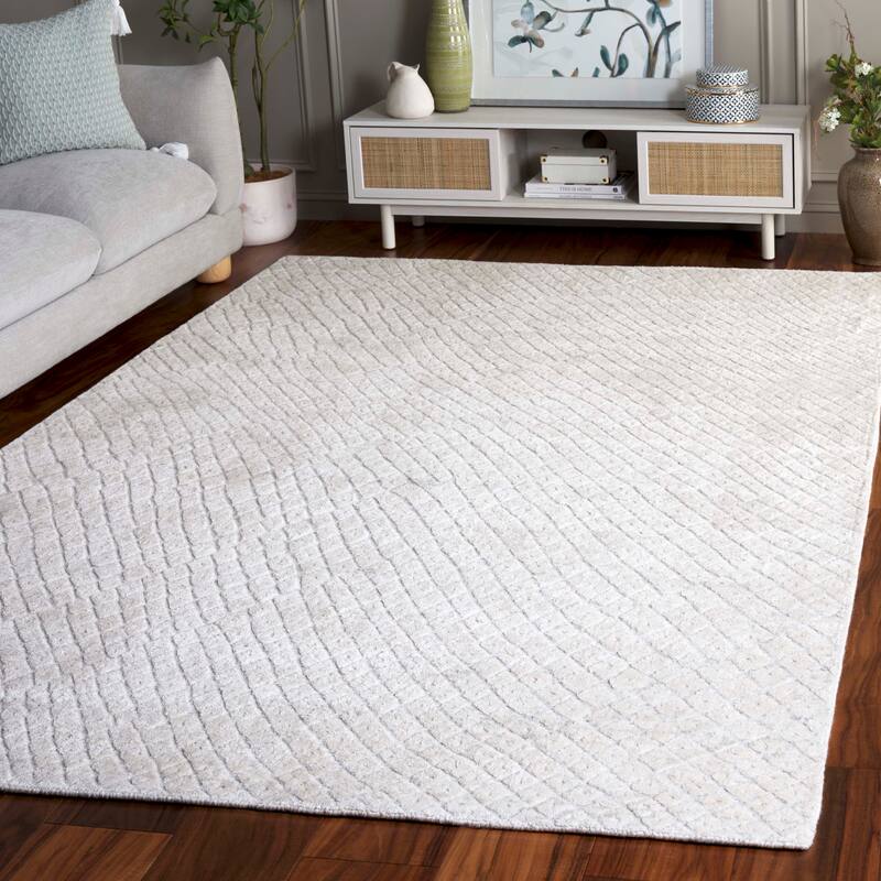 SAFAVIEH Hand-Woven Mirage Shirl Modern & Contemporary Viscose Rug