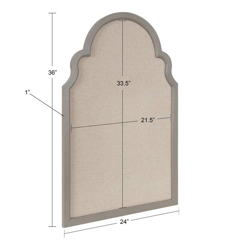 Kate and Laurel Hogan Arch Framed Pinboard - 24x36