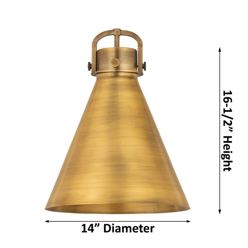 Innovations Lighting 410-1PL-16-14 Newton Cone Pendant Newton Cone 14"