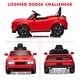 preview thumbnail 5 of 28, Kids Electric Car Licensed Dodge Challenger Ride On Car 12V Electric Vehicles