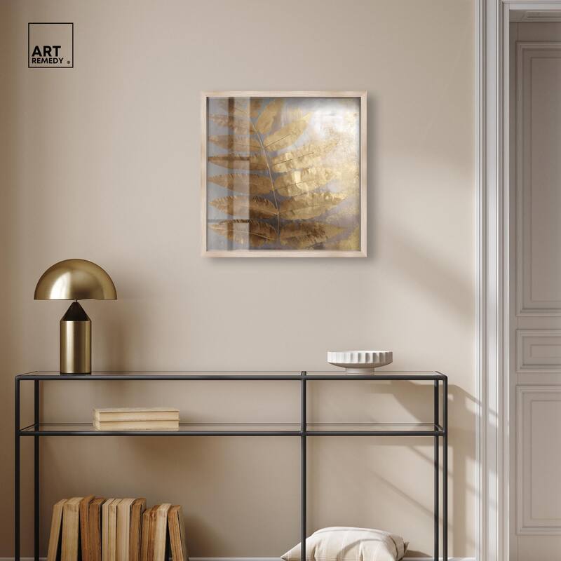 Golden Canopy (II) Shadowbox by Art Remedy