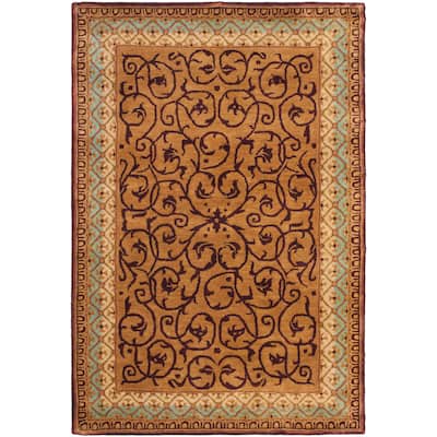SAFAVIEH Handmade Empire Amande Traditional Oriental Wool Rug