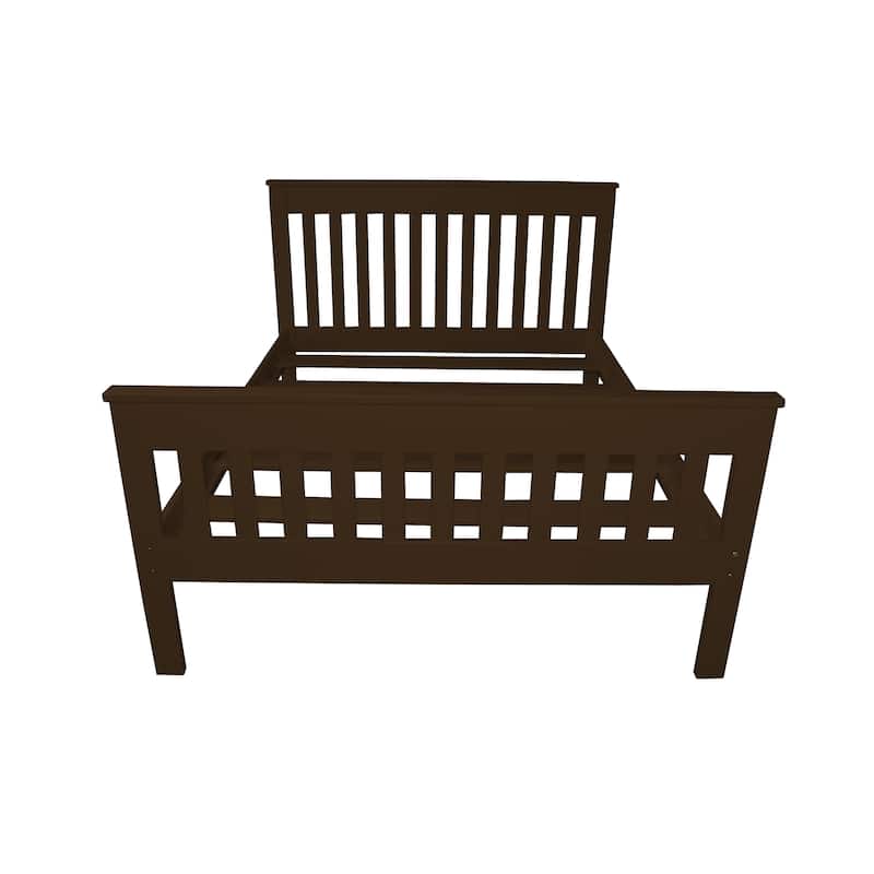 Harmony Solid Pine Queen Bed