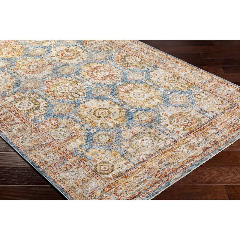 Livabliss Transitional Mona Lisa Medallion Area Rug