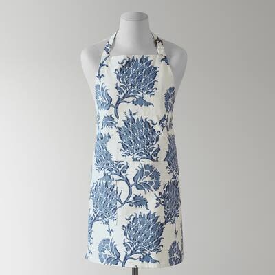 Exclusive Fabrics Duchess Printed Cotton Apron - 27 X 34