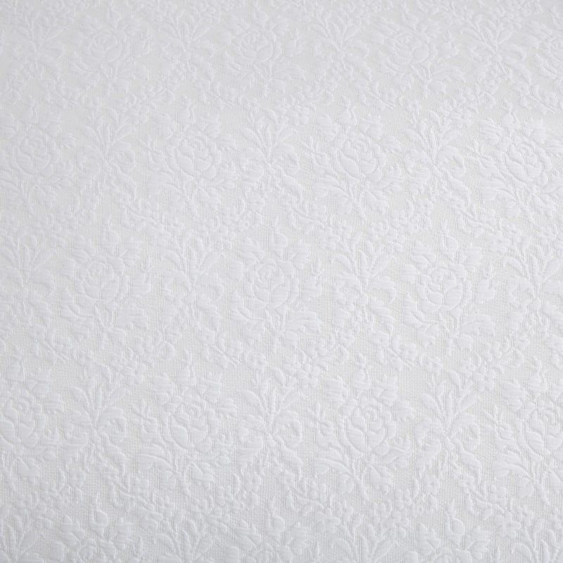 Martha Stewart Garden Trellis Cotton White Reversible Comforter Set