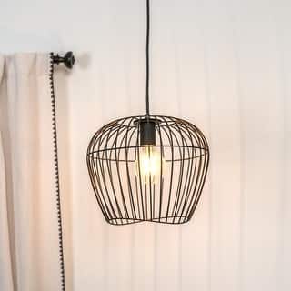 Hunter Redding Matte Black 1 Light Pendant - Industrial, Modern & Contemporary - Kitchen, Dining Room, Entryway, Laundry Room