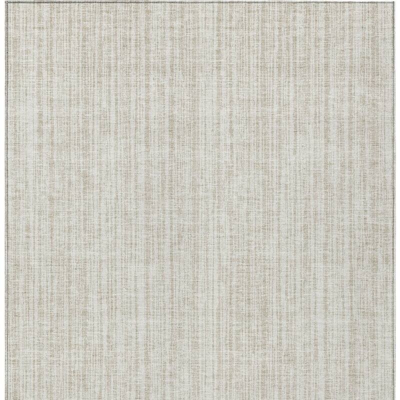 HomeRoots Striped Transitional Rectangle Outdoor Rug
