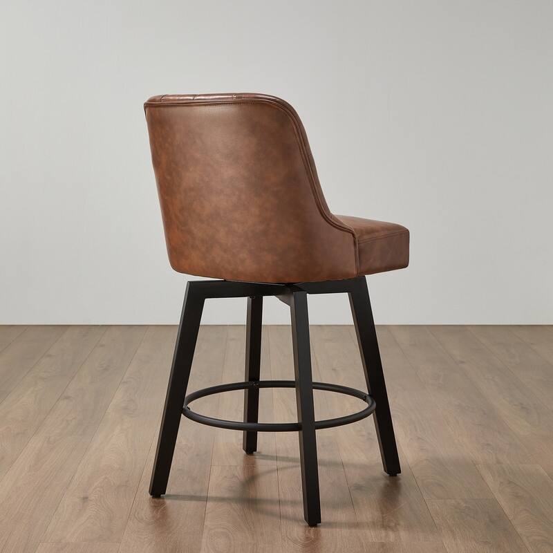 Chris 26 inch Swivel Counter Height Bar Stool Set