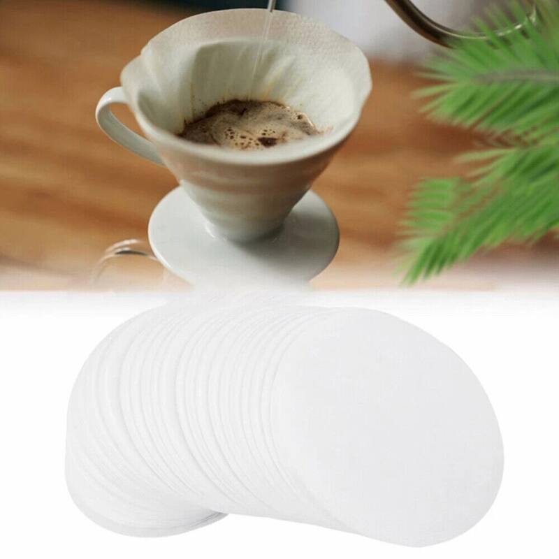 350 White Wood Pulp Replacement Filters for Aeropress On Sale Bed