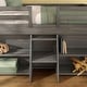 preview thumbnail 4 of 36, Farmhouse Twin Low Loft Bed with 2 Bookcases