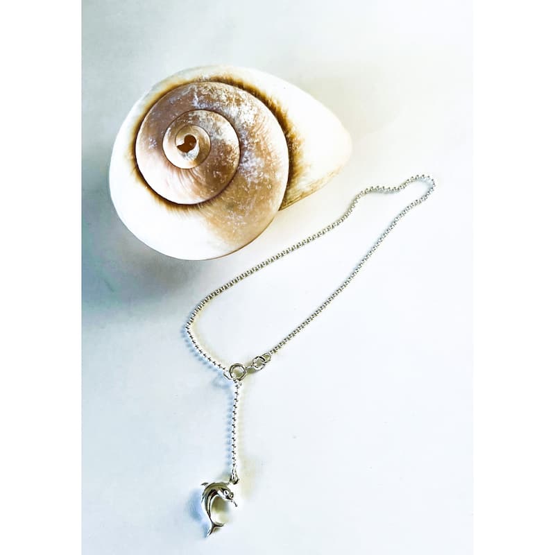 Roberto Martinez Sterling Silver Ocean Love Anklet