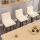 preview thumbnail 194 of 198, 26"/29" Faux Leather Swivel Bar/Counter Stools, Set of 2/3