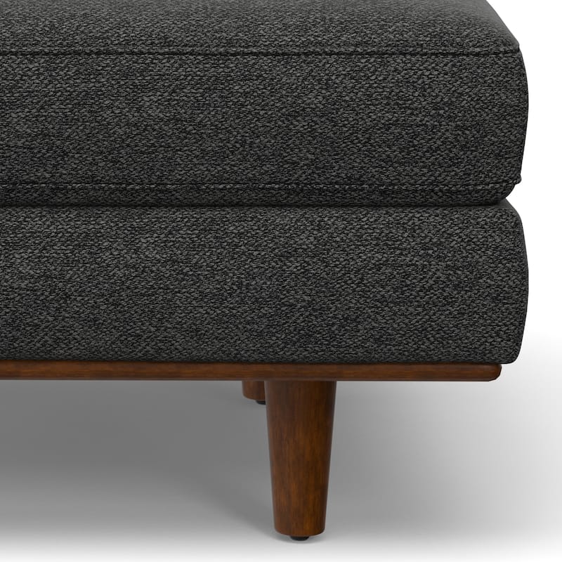 WYNDENHALL Brixley 49 inch Wide Mid-Century Modern Table Ottoman