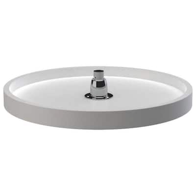 Rev-A-Shelf RAS Polymer 18 Inch Full Circle Single Lazy Susan Shelf