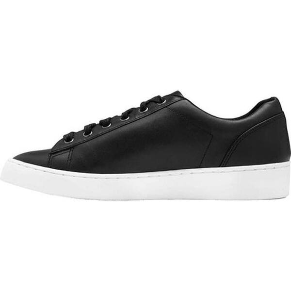 Shop Vionic Women S Syra Lace Up Sneaker Black Leather Overstock