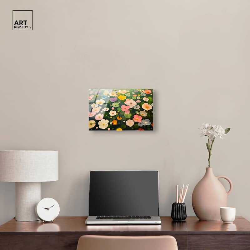 Meadow of Dreams Acrylic by Art Remedy, Ready to Hang