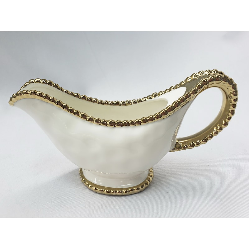 9" Creamic Bead Gravy Bowl