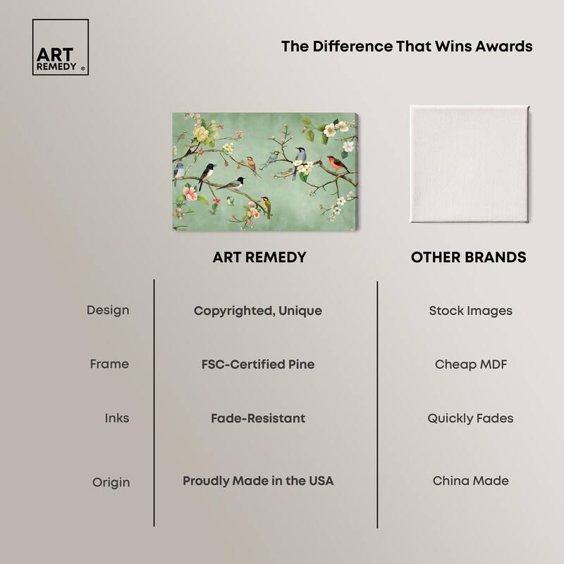 Restful View Canvas by Art Remedy, Gallery Wrapped