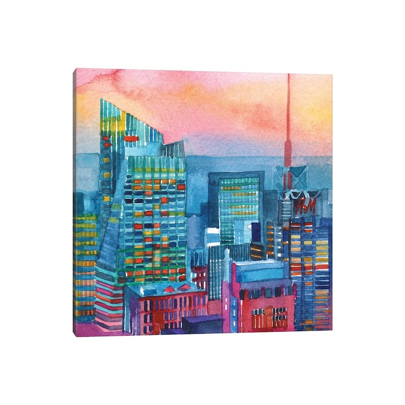 iCanvas "NYC I" by Maja Wronska Canvas Print