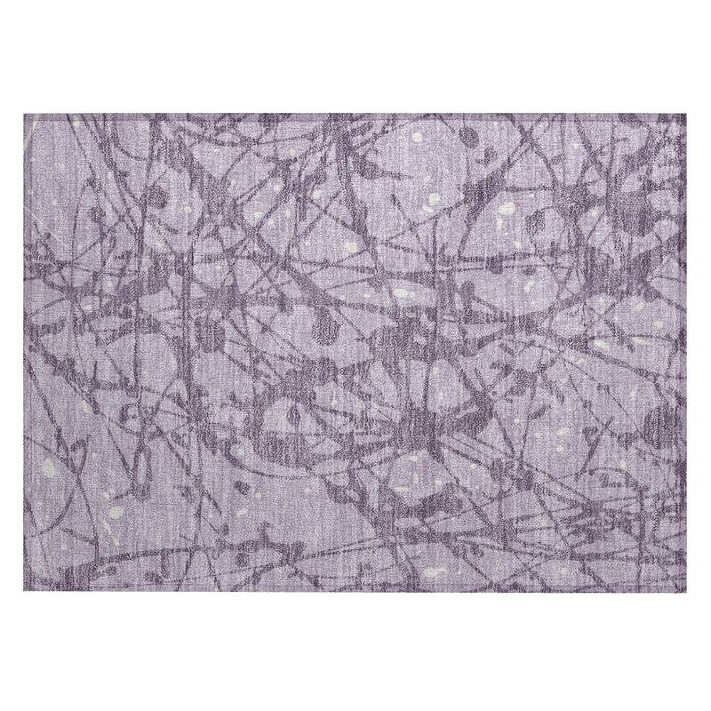 Machine Washable Indoor/ Outdoor Modern Campo Chantille Rug