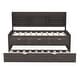 preview thumbnail 35 of 84, Captain Bed Platform Bed Daybed Frame with 3 Drawers and Trundle