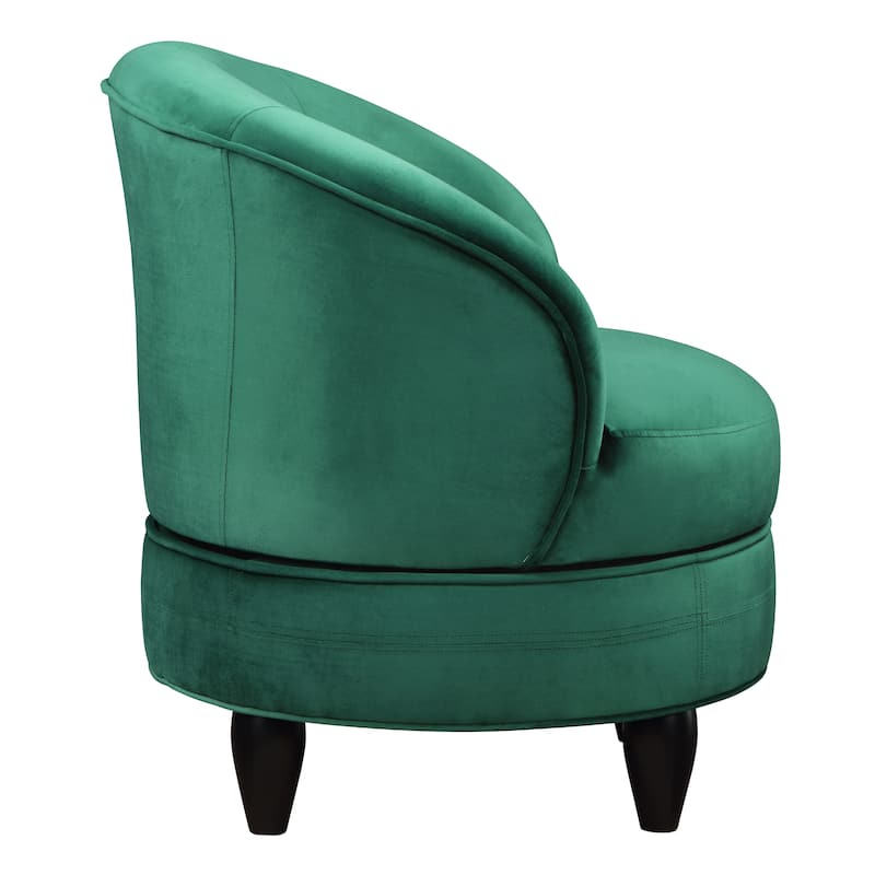 Steve Silver Stella Velvet Swivel Accent Chair