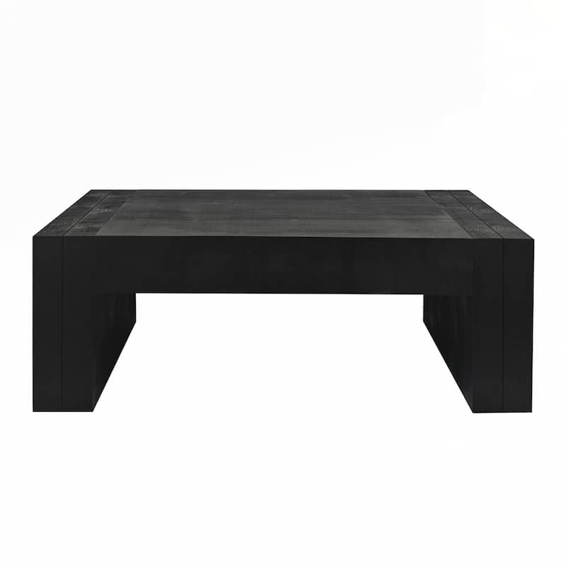 Rectangular Solid Wood Coffee Table