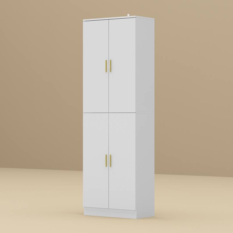 70.9"H Buffet Storage Cabinet Adjustable Shelf